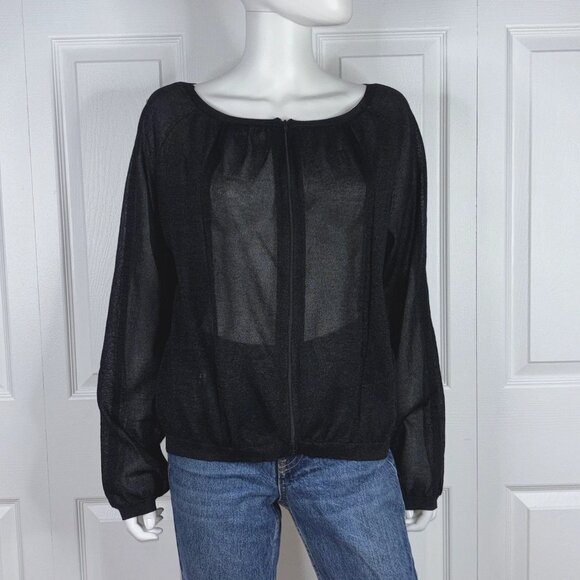 ICONE women's full zip cardigan large - Picture 1 of 2